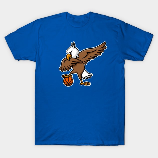 Dabbing dab American Eagle basketball T-Shirt by LaundryFactory